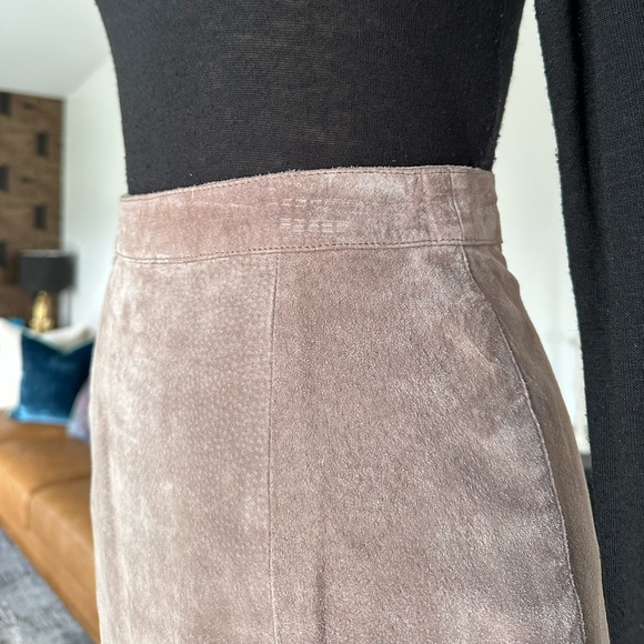 Vintage 80’s Suede Skirt - Picture 9 of 16